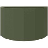  Cvetlično korito Oljčno zelena 90 x 45 x 50 cm Jeklo, (5000207544) Slike