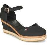 Tommy Hilfiger BASIC CLOSED TOE MID WEDGE Crna Cijene