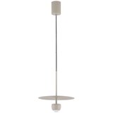Nova Luce Bež LED viseća svjetiljka aluminijska ø 30 cm Edem – | shoptok.hr