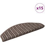  Samoljepljivi stepenasti ulošci 15 pcs Smeđa 65 x 21 x 4 cm | shoptok.hr