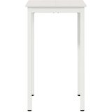  Barska miza Bela 60 x 60 x 105 cm Masivno borovo les, (5000268599) | Shoptok.si