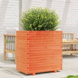  Vrtna sadilica voštano smeđe boje 70x40x72,5 cm od borovine | Eponuda.com