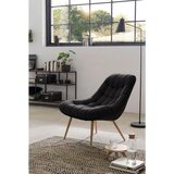 Livetastic XXL FOTELJ, naravne barve, črna tekstil | Shoptok.si