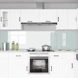  Kuhinjski zid 2 pcs Bijelo 120 x 60 cm Staklo otporno na udarce | shoptok.hr