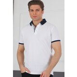 Dewberry T8579 MEN'S T-SHIRT-WHITE