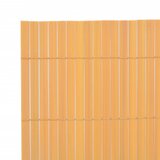 Dvostrana vrtna ograda 110 x 300 cm žuta | Eponuda.com