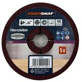 CRAFTOMAT Vlaknasti diski (Premer: 115 mm, Zrnavost: 100, 5 kos) | Shoptok.si
