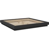  Okvir kreveta s LED svjetlima crni 180x200 cm konstruirano drvo | shoptok.hr