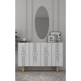 Hanah home konzolni sto Fraud Bohem KM120, 120x75x29.6 cm, Beli | ePonuda.com