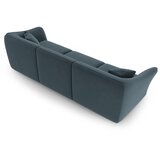 Cosmopolitan Design Modra žametna sedežna garnitura 292 cm Tokyo – | Shoptok.si