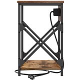 Noćni ormar 2 pcs Dimljeni hrast 41 x 31 x 51 cm | shoptok.hr