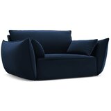 Mazzini Sofas Tamno plava baršunasti fotelja Vanda – | shoptok.hr