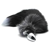 Alive Black and White Fox Tail Anal Pleasure L Cijene