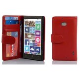 Cadorabo Ohišje, združljivo z Nokia Lumia 929 / 930 v inferno red - Zaščitni ovitek z magnetnim zapiranjem in 3 režami za kartice, (20552999) | Shoptok.si