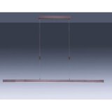 PAUL NEUHAUS 2568-24 - led prigušiva luster na sajli adriana LED/14W/230V | Eponuda.com