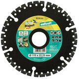 Wolfcraft Dijamantna rezna ploča Pro Multi (Promjer rezne ploče: 115 mm, Debljina plohe: 3 mm) u