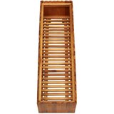  Vrtna posuda za sadnju od masivnog bagremovog drva 100x30x25 cm | Eponuda.com