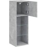 TV ormarići s LED svjetlima 2 kom boja betona 30,5 x 30 x 90 cm | shoptok.hr