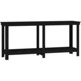  Radni stol Crna 180x50x80 cm od masivne borovine | shoptok.hr