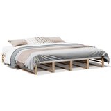 Furnova Posteljni okvir brez vzmetnice 200x200 cm trdna borovina, (21943983) | Shoptok.si