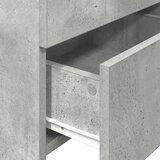  Noćni ormarići 2 kom s 2 ladice betonsko sive boje 40x36 5x62 cm - Beton siva 2 | shoptok.hr