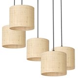  Luster na sajli RATTAN 5xE27/60W/230V ratan | Eponuda.com