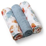 BabyOno 348/07 plavi muslin kričke 3 kom | shoptok.hr