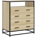  Ormar s ladicama sonoma hrast 70x41x83,5 cm izrađeno drvo | shoptok.hr
