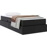  Krevet s madracem i skladištem s madracem 2 pcs Crna Koža - Crna 90 x 190 cm | shoptok.hr