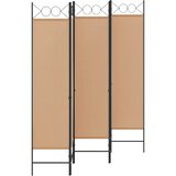  5-Panelni Pregrađivač Bež 200 x 180 cm Tkanina | Eponuda.ba