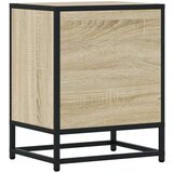 vidaXL Nočna omarica sonoma hrast 40x31x50 cm inženirski les | Shoptok.si