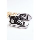 Boto Children's Leather Sneakers With Velcro Black Bruni | ePonuda.com