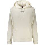 Tommy Hilfiger ženska hoodie dukserica s vezenim logom bijela | shoptok.hr