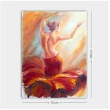 WALLXPERT Dekorativna slika na platnu, 70x100cm, Šareno | Eponuda.ba