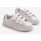 Boto Children's Sneakers With Velcro White-Rose Gold Cute Girl | Shoptok.si
