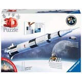 Ravensburger 3D puzzle - Model rakete Apolo Saturn V - 440 delova cene
