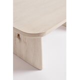 BIZZOTTO Stolić za kavu od masivnog manga u svijetloj prirodnoj boji 60x110 cm Elisheva – | shoptok.hr