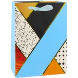  Paper Gift Bag Geometric Patterns 23 x 18 x 10.5 cm | Shoptok.si