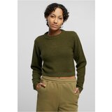 UC Ladies Ladies Short Waffle Sweater summerolive | Shoptok.si