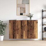  Ormarčići montirani na zid 2 pcs Staro drvo 69.5 x 34 x 90 cm | shoptok.hr