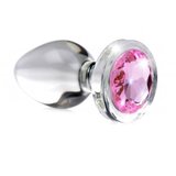 Booty Sparks Pink Gem Glass Anal Plug Medium Cijene