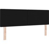 vidaXL LED uzglavlje s gumbima crno 80 cm tkanina | shoptok.hr