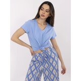 BASIC Feel Good T-shirt-CLM-TS-1639.12-blue | Shoptok.si