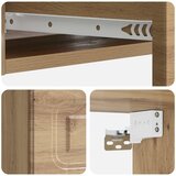Stolna montirana na zid 59 x 34,5 x 17 cm Konstruirano drvo | shoptok.hr