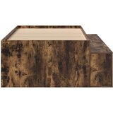  Krevetni Okvir za Pohranu Dimljeni Hrast 90x200 cm | shoptok.hr