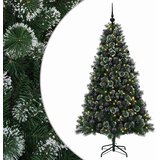  Umjetno božićno drvce s kuglicama 210 cm 300 LED lampica | shoptok.hr