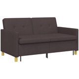  Krevet-sofa na razvlačenje Tamno smeđa Tkanina | shoptok.hr