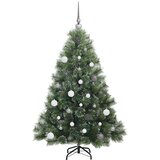 vidaXL Umjetno božićno drvce s stalakom Zelena 150 cm PE i PVC | shoptok.hr
