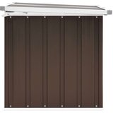  Vrtna kutija za pohranu smeđa 109x67x65 cm | shoptok.hr