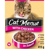 CAT MENU vlažna hrana za mačke u konzervi sa ukusom piletine 415g Cene